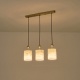 Arte Illumina Κρεμαστό Φωτιστικό Τρίφωτο 3XE14 ΜΑΧ 15W 570X130X1000mm VERONA (144-24068)