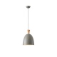 Arte Illumina Φωτιστικό Κρεμαστό Μεταλλικό1XΕ27 Max 15W 230X230mm Γκρι SIMPLO (144-24121)