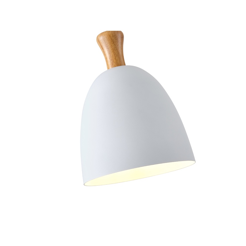 Arte Illumina Φωτιστικό Κρεμαστό Μεταλλικό1XΕ27 Max 15W 230X230mm Άσπρο SIMPLO (144-24122)