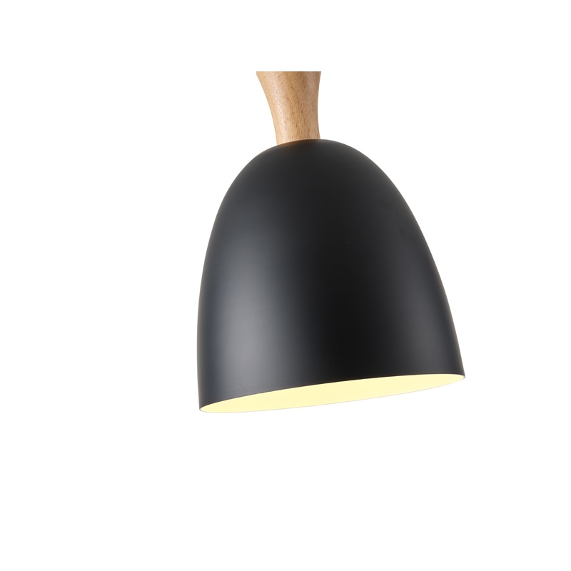 Arte Illumina Φωτιστικό Κρεμαστό Μεταλλικό1XΕ27 Max 15W 230X230mm Μαύρο SIMPLO (144-24123)