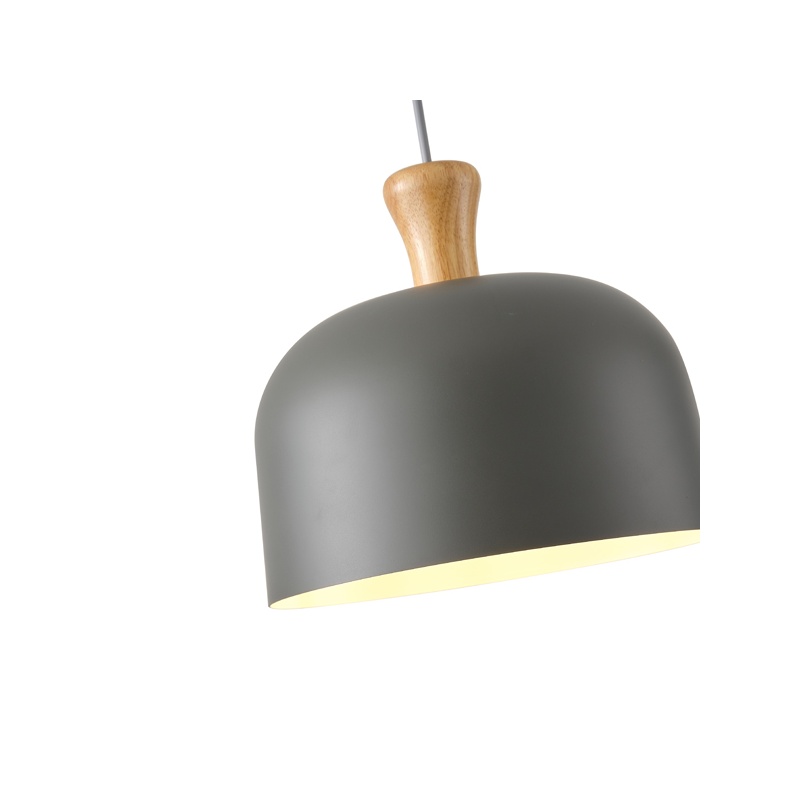 Arte Illumina Φωτιστικό Κρεμαστό Μεταλλικό1XΕ27 Max 15W 270X1300mm Γκρι SIMPLO (144-24125)