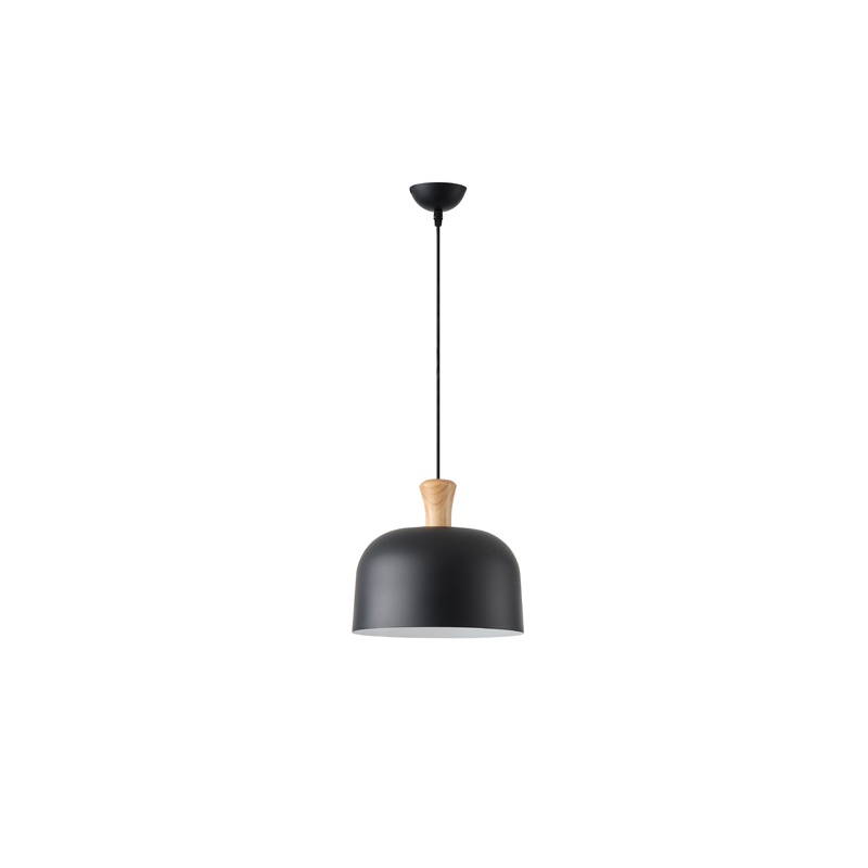 Arte Illumina Φωτιστικό Κρεμαστό Μεταλλικό1XΕ27 Max 15W 270X1300mm Μαύρο SIMPLO (144-24127)