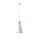 Arte Illumina Φωτιστικό Κρεμαστό Μεταλλικό1XΕ27 Max 15W 200X1380mm Άσπρο SIMPLO (144-24130)