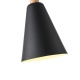 Arte Illumina Φωτιστικό Κρεμαστό Μεταλλικό1XΕ27 Max 15W 200X1380mm Μαύρο SIMPLO (144-24131)