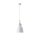 Arte Illumina Φωτιστικό Κρεμαστό Μεταλλικό1XΕ27 Max 15W 195X1294mmΆσπρο SIMPLO (144-24137)