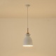 Arte Illumina Φωτιστικό Κρεμαστό Μεταλλικό1XΕ27 Max 15W 195X1294mmΆσπρο SIMPLO (144-24137)