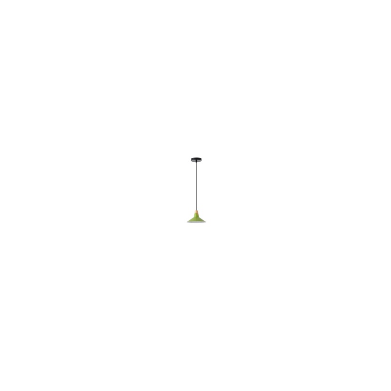 Arte Illumina Φωτιστικό Κρεμαστό Μεταλλικό 1ΧE27 Max 15W 180X1140mm Πράσινο CHROMA (144-24146)