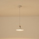 Arte Illumina Φωτιστικό Κρεμαστό Μεταλλικό 1ΧE27 Max 15W 180X1140mm AΣΠΡΟ CHROMA (144-24147)