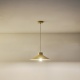 Arte Illumina Φωτιστικό Κρεμαστό Μονόφωτο 1XΕ27 Max 15W 360X1150mm ΚΡΕΜ NELI (144-28506)