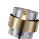 Arte Illumina Φωτιστικό Επιτραπέζιο E27 Max 15W 180X415mm Μαύρο Χρυσό RELIAC (144-28543)