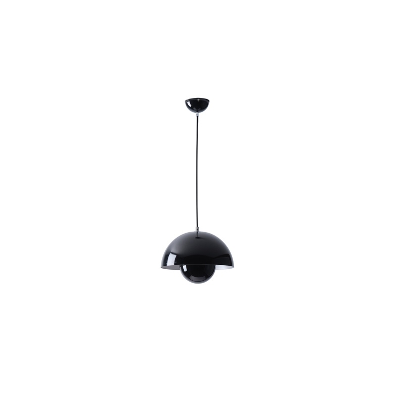 Arte Illumina Φωτιστικό Κρεμαστό Μεταλλικό 1ΧE27 Max 15W 300X1290mm Μαύρο JARDEN (144-28550)