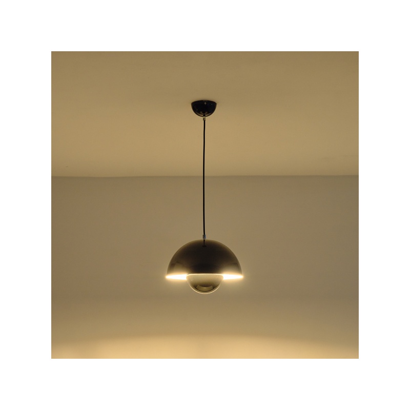 Arte Illumina Φωτιστικό Κρεμαστό Μεταλλικό 1ΧE27 Max 15W 300X1290mm Μαύρο JARDEN (144-28550)