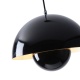 Arte Illumina Φωτιστικό Κρεμαστό Μεταλλικό 1ΧE27 Max 15W 300X1290mm Μαύρο JARDEN (144-28550)