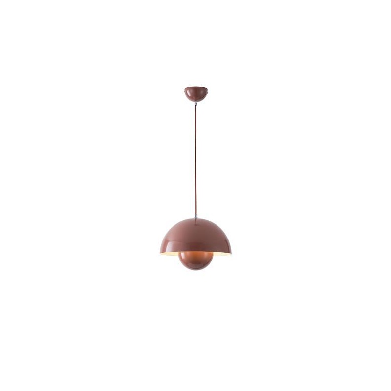 Arte Illumina Φωτιστικό Κρεμαστό Μεταλλικό 1ΧE27 Max 15W 300X1290mm Καφέ JARDEN (144-28551)