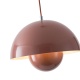 Arte Illumina Φωτιστικό Κρεμαστό Μεταλλικό 1ΧE27 Max 15W 300X1290mm Καφέ JARDEN (144-28551)