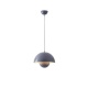 Arte Illumina Φωτιστικό Κρεμαστό Μεταλλικό 1ΧE27 Max 15W 300X1290mm Γκρι JARDEN (144-28552)
