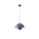 Arte Illumina Φωτιστικό Κρεμαστό Μεταλλικό 1ΧE27 Max 15W 300X1290mm Γκρι JARDEN (144-28552)