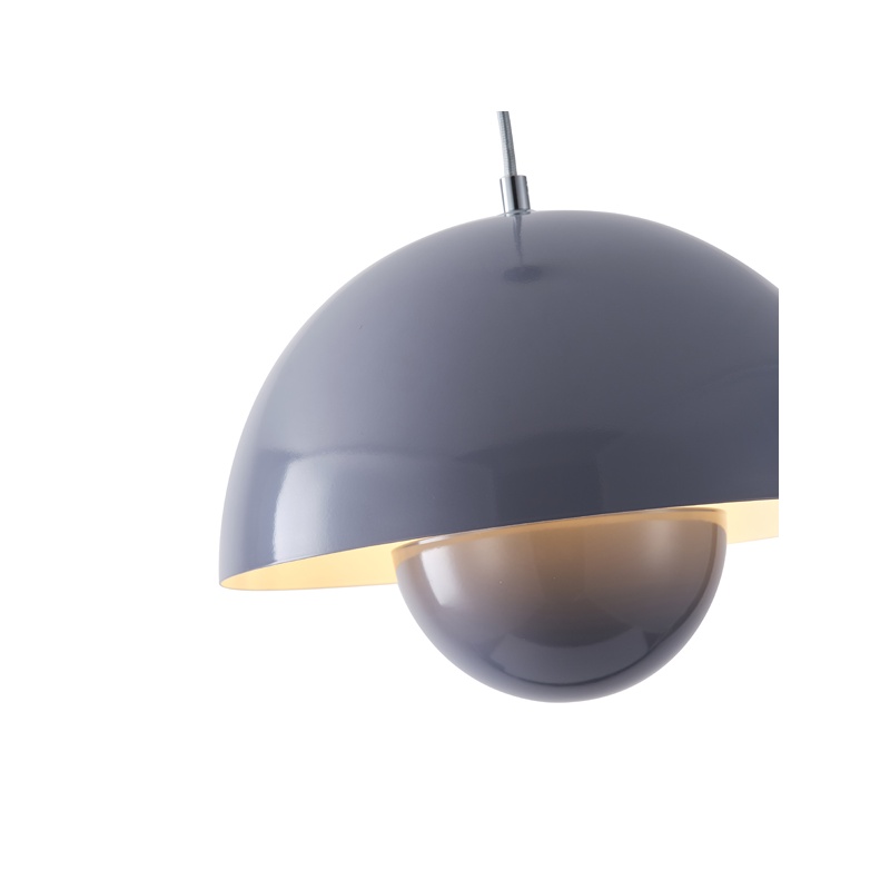 Arte Illumina Φωτιστικό Κρεμαστό Μεταλλικό 1ΧE27 Max 15W 300X1290mm Γκρι JARDEN (144-28552)