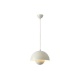 Arte Illumina Φωτιστικό Κρεμαστό Μεταλλικό 1ΧE27 Max 15W 300X1290mm Γαλακτερό Λευκό JARDEN (144-28553)