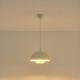 Arte Illumina Φωτιστικό Κρεμαστό Μεταλλικό 1ΧE27 Max 15W 300X1290mm Γαλακτερό Λευκό JARDEN (144-28553)