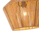 Arte Illumina Φωτιστικό Καφέ ΡΑΤΤΑΝ 1XE27 Max 15W 400X1320mm VENTO (144-32010)