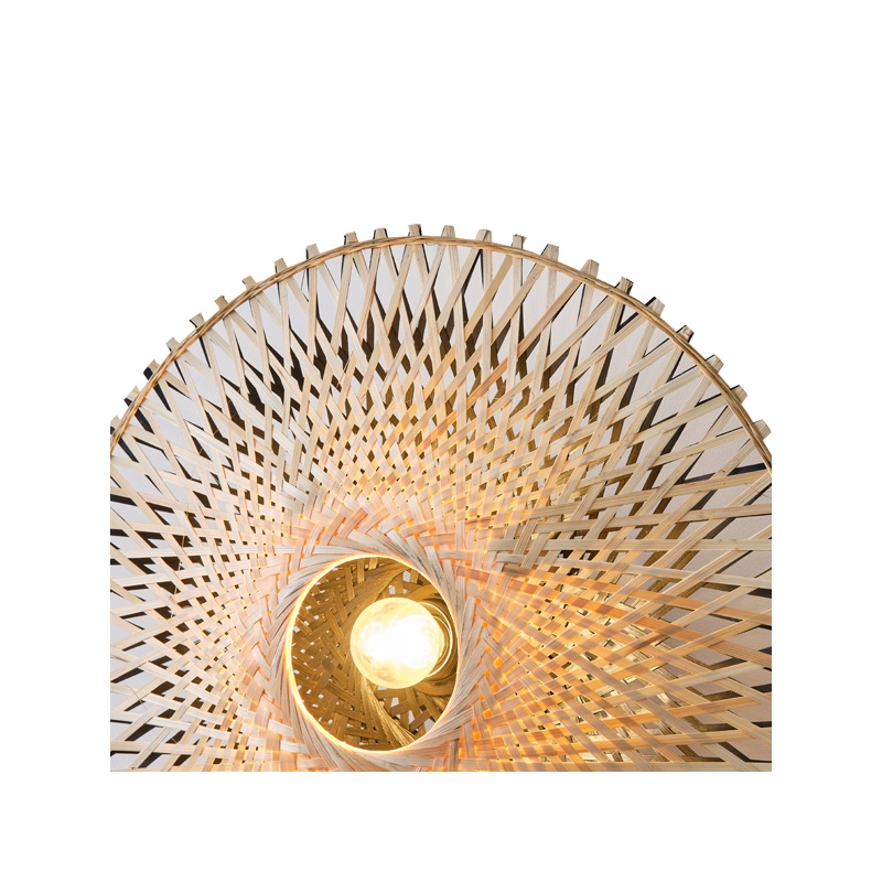 Arte Illumina Απλίκα Τοίχου ΒΑΜΒΟΟ 1XE27 Max 15W 400X140mm Καφέ -Μαύρο CYCLONE (144-32015)