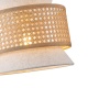 Arte Illumina Φωτιστικό Κρεμαστό Ύφασμα 1XE27 Max 15W 400X1310mm ΜΠΕΖ - Ματ Άσπρο ISLA (144-33050)