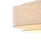 Arte Illumina Φωτιστικό Κρεμαστό Ύφασμα 1XΕ27 Max 60W ΜΠΕΖ Φ400Χ1090mm MUSA (144-33061)