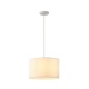 Arte Illumina Φωτιστικό Κρεμαστό Ύφασμα 1XΕ27 Max 15W Φ300Χ1230mm Μαύρο ERA (144-33067)