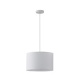 Arte Illumina Φωτιστικό Κρεμαστό Ύφασμα 1XΕ27 Max 15W Φ300Χ1230mm Μαύρο ERA (144-33067)
