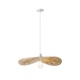 Arte Illumina Φωτιστικό Κρεμαστό Μπαμπού 1XE27 Max 15W 550X550X120mm CALYPSO (144-33094)