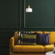 Arte Illumina Φωτιστικό Κρεμαστό Μονό 1XE27 Max 10WΦ15X18 Χρυσό/Λευκό MARBLE (144-46004)