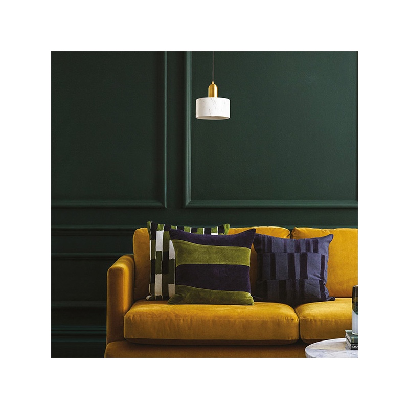 Arte Illumina Φωτιστικό Κρεμαστό Μονό 1XE27 Max 10WΦ15X18 Χρυσό/Λευκό MARBLE (144-46004)