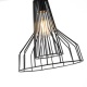 Arte Illumina Φωτιστικό Κρεμαστό Μεταλλικό 1XE27 Max 15W 260X260X1370mm Μαύρο OGGI (144-46017)