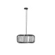 Arte Illumina Φωτιστικό Κρεμαστό Μεταλλικό 1XE27 Max 15W 340X340X1520mm Μαύρο OGGI (144-46028)