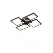 Arte Illumina Φωτιστικό LED Οροφής AΛΟΥΜΙΝΙΟ 36W 3000Κ 1200lm 450X580X55mm AΣΗΜΙ SQUARE (144-46060)