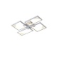 Arte Illumina Φωτιστικό Οροφής Αλουμίνιο LED 36W 3000K 900lm 450X580X55mm Μαύρο SQUARE (144-46061)