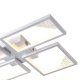 Arte Illumina Φωτιστικό Οροφής Αλουμίνιο LED 36W 3000K 900lm 450X580X55mm Μαύρο SQUARE (144-46061)