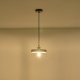 Arte Illumina Φωτιστικό Κρεμαστό Γύψινο Γκρι 1x E27 Max 15W 210x210x75mm YESO (144-50005)