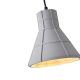 Arte Illumina Φωτιστικό Κρεμαστό Γύψινο Γκρι 1x E27 Max 15W 200x200x210mm PLASTER SERIES (144-50007)