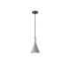 Arte Illumina Φωτιστικό Κρεμαστό Γύψινο Γκρι 1x E27 Max 15W 150x150x250mm YESO (144-50012)