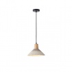 Arte Illumina Φωτιστικό Κρεμαστό Γύψινο Χακί 1x E27 Max 15W 250x250x180mm GESSO (144-50014)