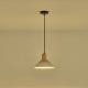 Arte Illumina Φωτιστικό Κρεμαστό Γύψινο Χακί 1x E27 Max 15W 250x250x180mm GESSO (144-50014)