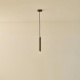 Arte Illumina Φωτιστικό Κρεμαστό Γύψινο Γκρι GU10 Max 3W 45x45x300mm SALPICO (144-50019)