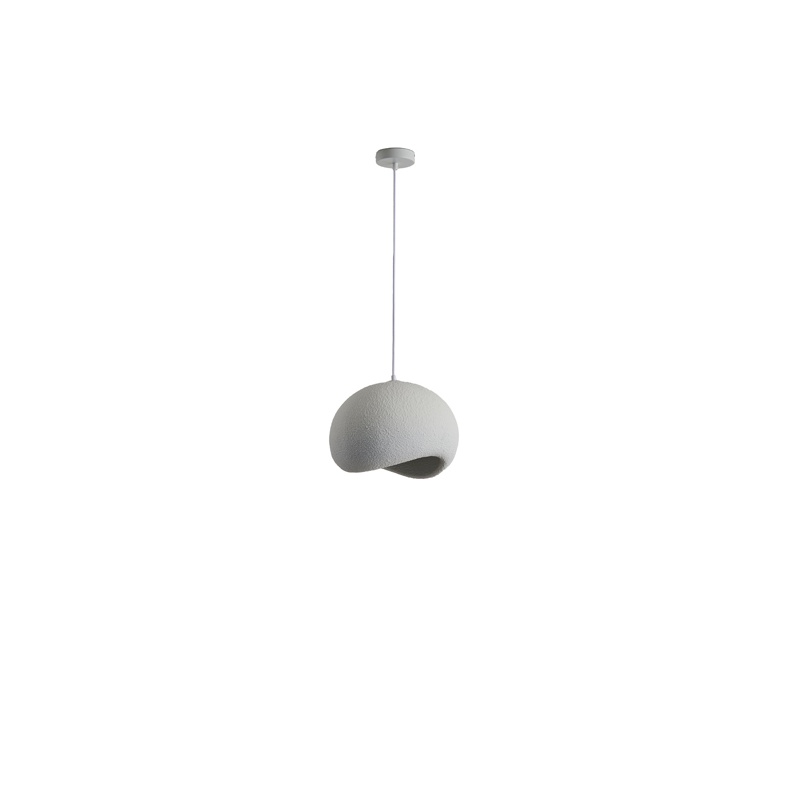 Arte Illumina Φωτιστικό Κρεμαστό Γύψινο 1x E27 Max 15W 400x350x310mm AEONIC (144-50025)