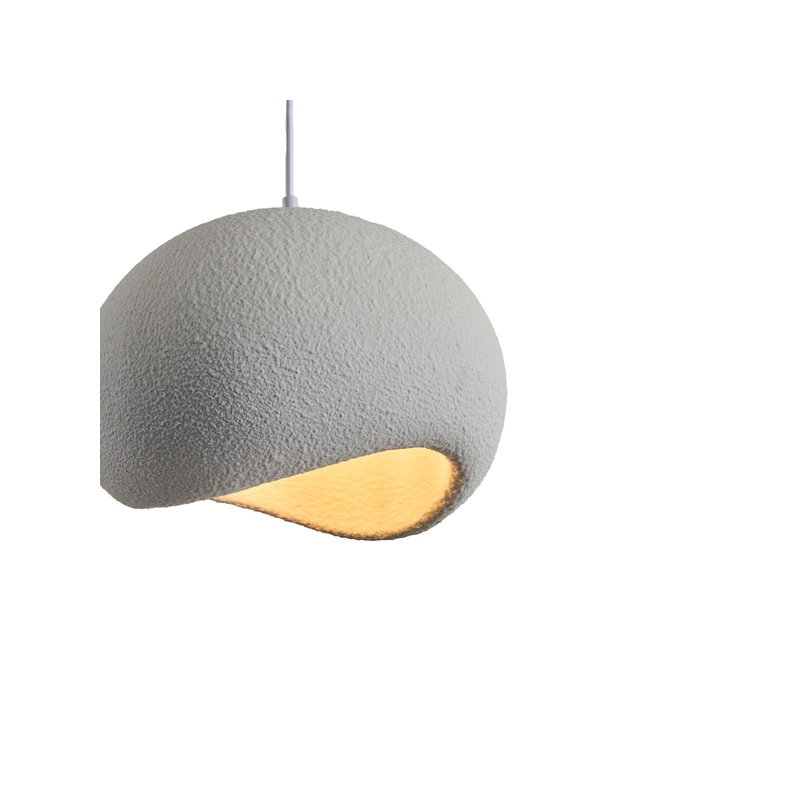 Arte Illumina Φωτιστικό Κρεμαστό Γύψινο 1x E27 Max 15W 400x350x310mm AEONIC (144-50025)