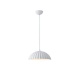 Arte Illumina Φωτιστικό Κρεμαστό Γύψινο Λευκό 1x E27 Max 15W 350x350x130mm CALCO (144-50027)