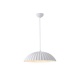 Arte Illumina Φωτιστικό Κρεμαστό Γύψινο Λευκό 1x E27 Max 15W 500x500x130mm CALCO (144-50028)