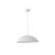 Arte Illumina Φωτιστικό Κρεμαστό Γύψινο Λευκό 1x E27 Max 15W 500x500x130mm CALCO (144-50028)