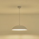 Arte Illumina Φωτιστικό Κρεμαστό Γύψινο Λευκό 1x E27 Max 15W 500x500x130mm CALCO (144-50028)